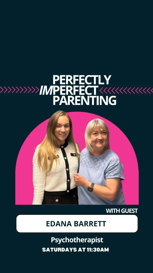 This week on #perfectlyimperfectparenting Mary was joined by Edana Barrett, a psychotherapist working with Hope House Treatment Centre in Foxford. 

Edana joined Mary to talk about the impact that loss had on her life, her decision to continue her studies while grieving, and her message for others who are struggling with re-finding their place in life after loss. Her story is an inspiration to us all. 

Tune in this Saturday from 11:30am 

#psychotherapist #grief #education