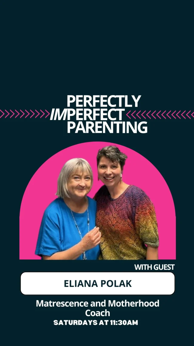 This week on #PerfectlyImperfectParenting Mary is joined by Elaine Polek, known online as the Sane Mama, a #Matrescence and Motherhood Coach.

Eliane is working on a project collecting mothers ‘Insane Mama Moments’. She is asking mothers to share these with her anonymously, for an exhibition in Dublin.
 
You can send stories to:  info@thesanemama.ie
 
And tune in to hear more this Saturday from 11:30am 

#motherhood #insanemamamoments