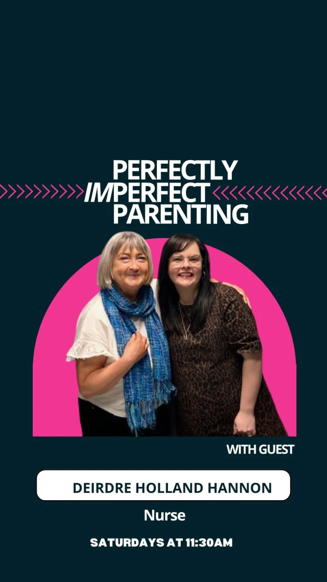 This week on #PerfectlyImperfectParenting Mary was joined by Deirdre Holland-Hannan. 

Dee is a registered nurse with a MSc. In Urotherapy and In Behaviour Analysis. She joined Mary to tell us a little about the role of a Urotherapist, and to talk about bed wetting, constipation and any poo problems that children may have.

Tune in this Saturday from 11:30am 

#bedwetting #urotherapist #children
