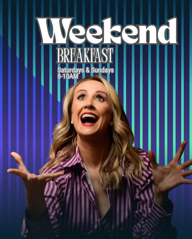 Turn your sleepy mornings 💤 into feel good mornings✨with our amazing @judith_mullally 🤩 🙋🏼‍♀️ Feel good vibes to kick start your Saturdays and Sundays from 8am  #WeekendBreakfast