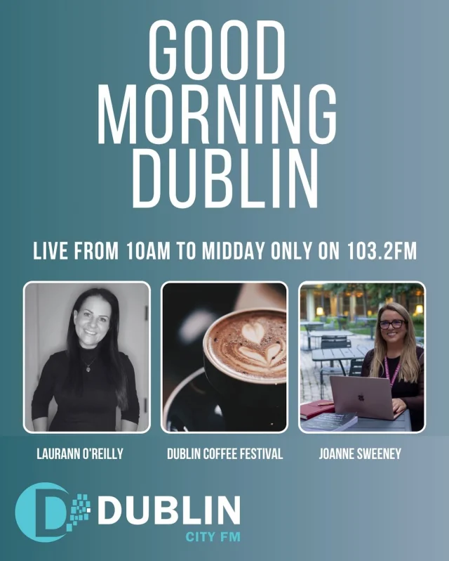 ☀️ Good Morning Dublin on Dublin City FM ☀️
A packed show today with insights, treats, and a glimpse into the future 👇
🍫 The Truth About Chocolate
Is chocolate really good for us? 🍬 With Easter around the corner, @helendesbois chats to @nutritionbylaurann (Laurann O’Reilly) to separate fact from fiction and uncover the sweet truth.
☕ Dublin Coffee Festival
Coffee lovers, this one’s for you 🙌 Oli Crawley from @HuskyEvents spills all on what to expect at this year’s Dublin Coffee Festival at the RDS — think tastings, workshops & plenty of buzz ⚡
🤖 Ireland’s Digital & AI Future
What does Ireland’s new AI strategy mean for you? @michaelokanemusic is joined by @iamjoannesweeney & @digitaltraininginstitute to break it all down and explore what’s next in tech.
#GoodMorningDublin #DublinCityFM #Chocolate #Easter #CoffeeLovers #DublinCoffeeFestival #AI
